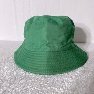 Reversible Green Black Bucket Hat